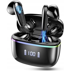 Outlet Słuchawki bezprzewodowe douszne Romoke T19 BT 5.3 Hi-Fi do 8h na
