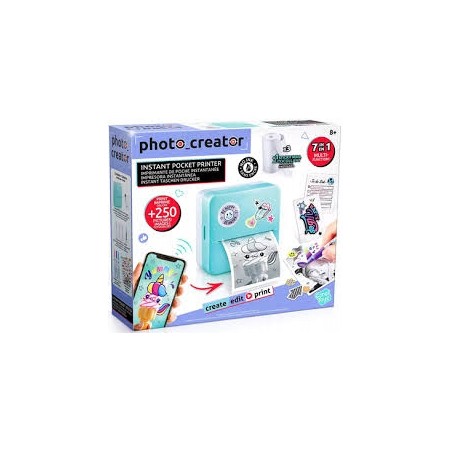 B2826 Kieszonkowa mini drukarka Creator Instant Pocket Printer + 4 ROLKI