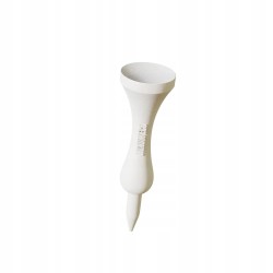 Kołeczki golfowe LIGNUM TEE biodegradowalne 16 szt. 32 mm białe
