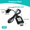 Outlet USB Ładowarka SM-3P 7,4V 2S LiPo z LED do akumulatorów RC Czarna