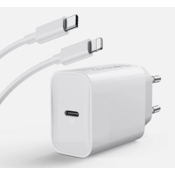 Outlet R2857 Ładowarka do szybkiego ładowania 30 W do iPhone 1,2m biała