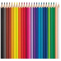 Outlet Zestaw 24 sztuk Kredek ołówkowych Maped Colorpeps Trójkątne Kolorowe