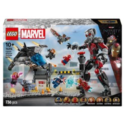 LEGO Super Heroes 76314 Kapitan Ameryka: Wojna bohaterów- bitwa