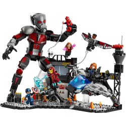 LEGO Super Heroes 76314 Kapitan Ameryka: Wojna bohaterów- bitwa