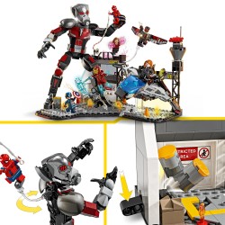 LEGO Super Heroes 76314 Kapitan Ameryka: Wojna bohaterów- bitwa