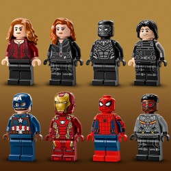 LEGO Super Heroes 76314 Kapitan Ameryka: Wojna bohaterów- bitwa