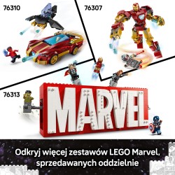 LEGO Super Heroes 76314 Kapitan Ameryka: Wojna bohaterów- bitwa