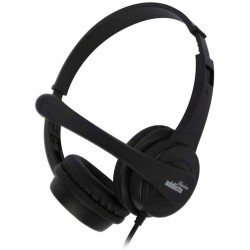 Outlet Słuchawki przewodowe z mikrofonem VOX 505 USB Czarny