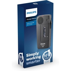 Dyktafon analogowy Philips Pocket Memo 388 monofoniczny zasilanie bateryjne