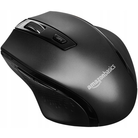 Outlet Myszka bezprzewodowa AmazonBasics G6B-BK Optyczna 3600 DPI Czarna