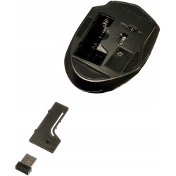Outlet Myszka bezprzewodowa AmazonBasics G6B-BK Optyczna 3600 DPI Czarna