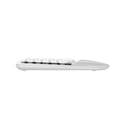 Outlet Klawiatura membranowa Logitech Wave Keys QWERTZ DEU Biały