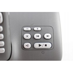 Outlet Telefon bezprzewodowy Gigaset A280A z wyświetlaczem Szary