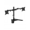 Outlet Podwójny Uchwyt Grifema na 2 monitory 13-32" maks 10kg VESA 100X100