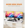 Outlet Podwójny Uchwyt Grifema na 2 monitory 13-32" maks 10kg VESA 100X100