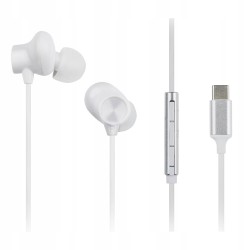 Outlet Panasonic RP-TCM225DEW Słuchawki przewodowe 1.2m dokanałowe USB-C