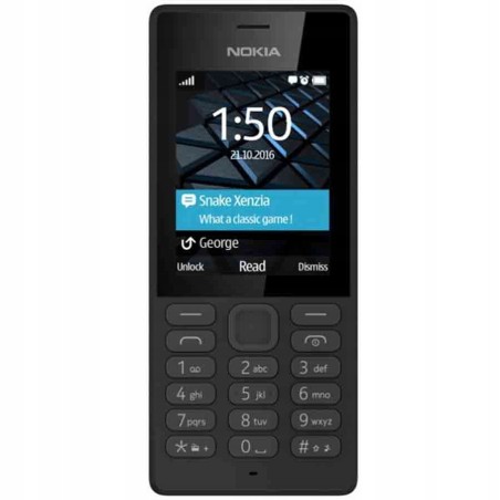 Outlet Telefon komórkowy Nokia 150 8 MB / 8 MB 2G + Ładowarka Czarny OPIS