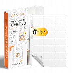 Outlet Etykiety samoprzylepne Ofituria A4 do zadrukowania 21 x 10 szt.