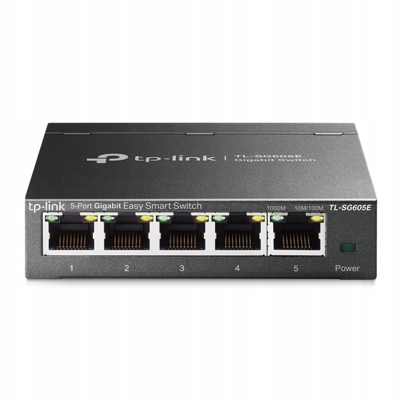 Outlet TP-Link TL-SG605E switch 5x Gigabit Easy Smart zarządzalny VLAN QoS