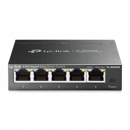 Outlet TP-Link TL-SG605E switch 5x Gigabit Easy Smart zarządzalny VLAN QoS