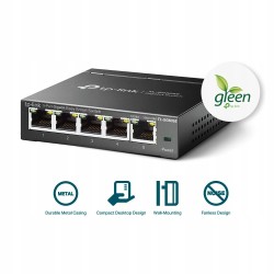 Outlet TP-Link TL-SG605E switch 5x Gigabit Easy Smart zarządzalny VLAN QoS