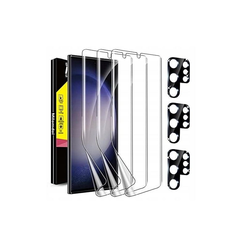 Outlet Etui Przeźroczyste do iPhone 14 Pro Max + 3 Szkła Hartowane