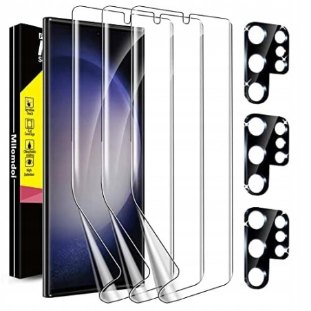 Outlet Etui Przeźroczyste do iPhone 14 Pro Max + 3 Szkła Hartowane