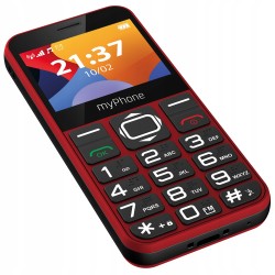 Outlet Telefon komórkowy myPhone Halo 3 32 MB / 32 MB 2G czerwony 2,31"