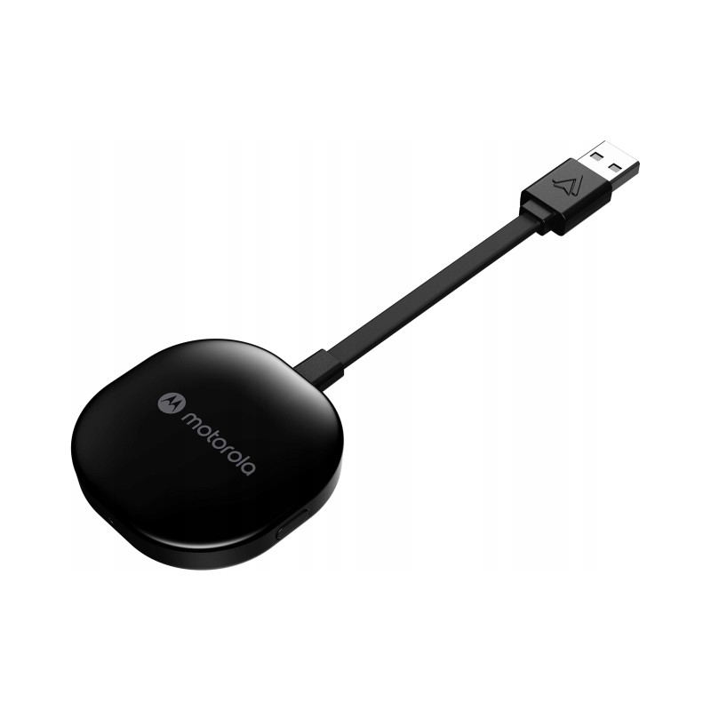 Outlet Adapter bezprzewodowy Motorola MA1 do Android Auto USB BT Czarny