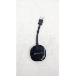Outlet Adapter bezprzewodowy Motorola MA1 do Android Auto USB BT Czarny