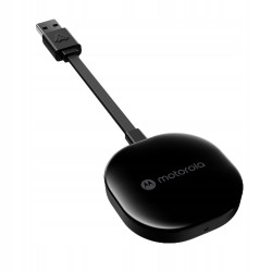 Outlet Adapter bezprzewodowy Motorola MA1 do Android Auto USB BT Czarny