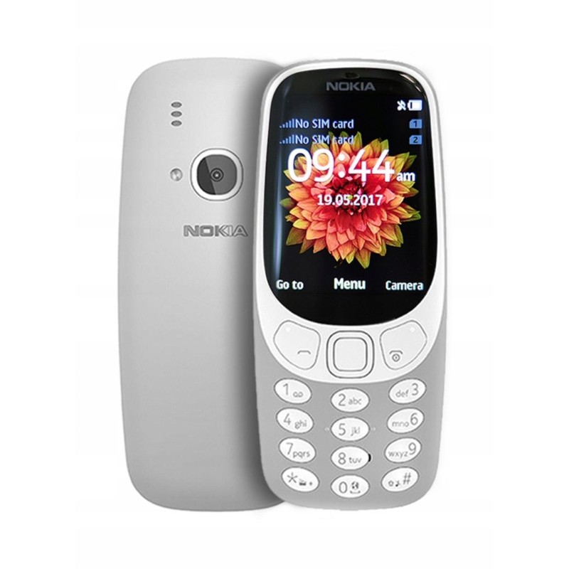 Telefon komórkowy Nokia 3310 (2017) 16 MB / 16 MB 3G szary 1200 mAh 2.4"