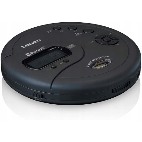 USZKODZONY Discman Lenco CD-300 zasilanie bateryjne CD MP3 OPIS