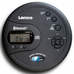 USZKODZONY Discman Lenco CD-300 zasilanie bateryjne CD MP3 OPIS