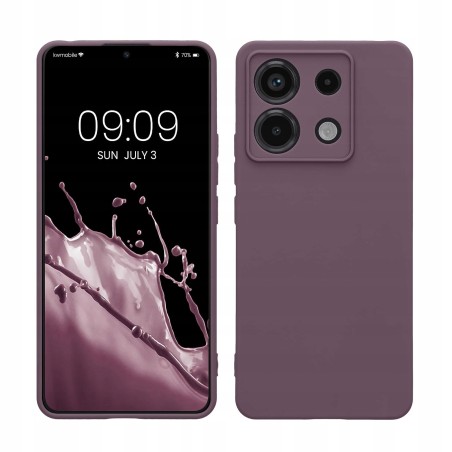 Outlet Etui kwmobile do Xiaomi Redmi Note 13 Pro 5G elastyczne Fioletowe