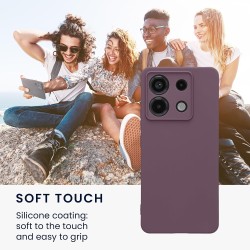 Outlet Etui kwmobile do Xiaomi Redmi Note 13 Pro 5G elastyczne Fioletowe