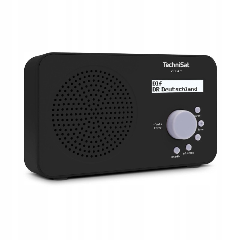 Outlet Radio sieciowo-bateryjne FM Technisat VIOLA 200 DAB+ Czarne