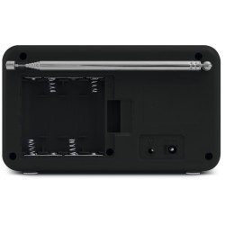 Outlet Radio sieciowo-bateryjne FM Technisat VIOLA 200 DAB+ Czarne