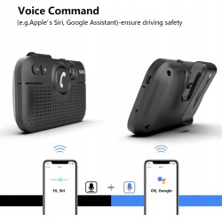 Outlet Zestaw głośnomówiący do samochodu Audiocore BT 5.0 A2DP Siri/Google