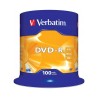 Outlet Płyty DVD VERBATIM DVD-R 4.7GB prędkość 16x 100szt. przezroczyste