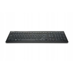 Outlet Klawiatura przewodowa membranowa Kensington Advance Fit Slim Czarna