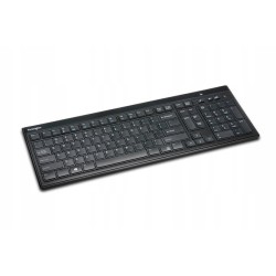 Outlet Klawiatura przewodowa membranowa Kensington Advance Fit Slim Czarna