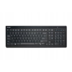 Outlet Klawiatura przewodowa membranowa Kensington Advance Fit Slim Czarna
