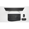 Outlet Klawiatura przewodowa membranowa Kensington Advance Fit Slim Czarna