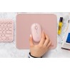 Outlet Podkładka pod mysz Logitech Mouse Pad Studio Series S 23x20 cm Róż