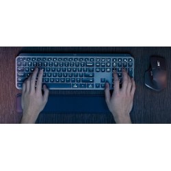 Outlet LOGITECH MX Keys S Combo Bezprzewodowa Klawiatura Membranowa + Mysz