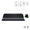 Outlet LOGITECH MX Keys S Combo Bezprzewodowa Klawiatura Membranowa + Mysz