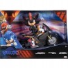 Outlet ZESTAW SONIC 3 THE HEDGEHOG FIGURKA SHADOW + CZARNY MOTOCYKL