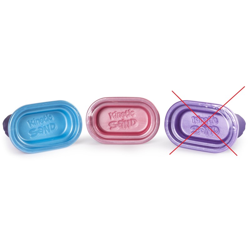 Outlet Błyszczący Piasek kinetyczny Spin Master 2 kolory 0,15 kg CE wiek 3+