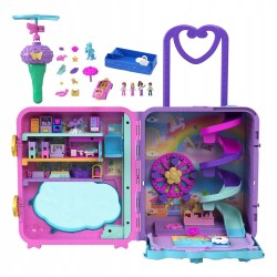 Outlet Mattel Polly Pocket Wakacyjny Kurort Walizka Zestaw Zabawy